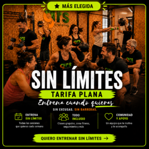 Tarifa plana Todas las sesiones que quieras cada semana