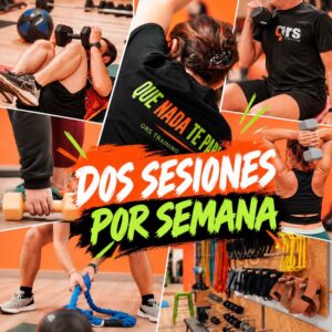 2 sesiones por semana