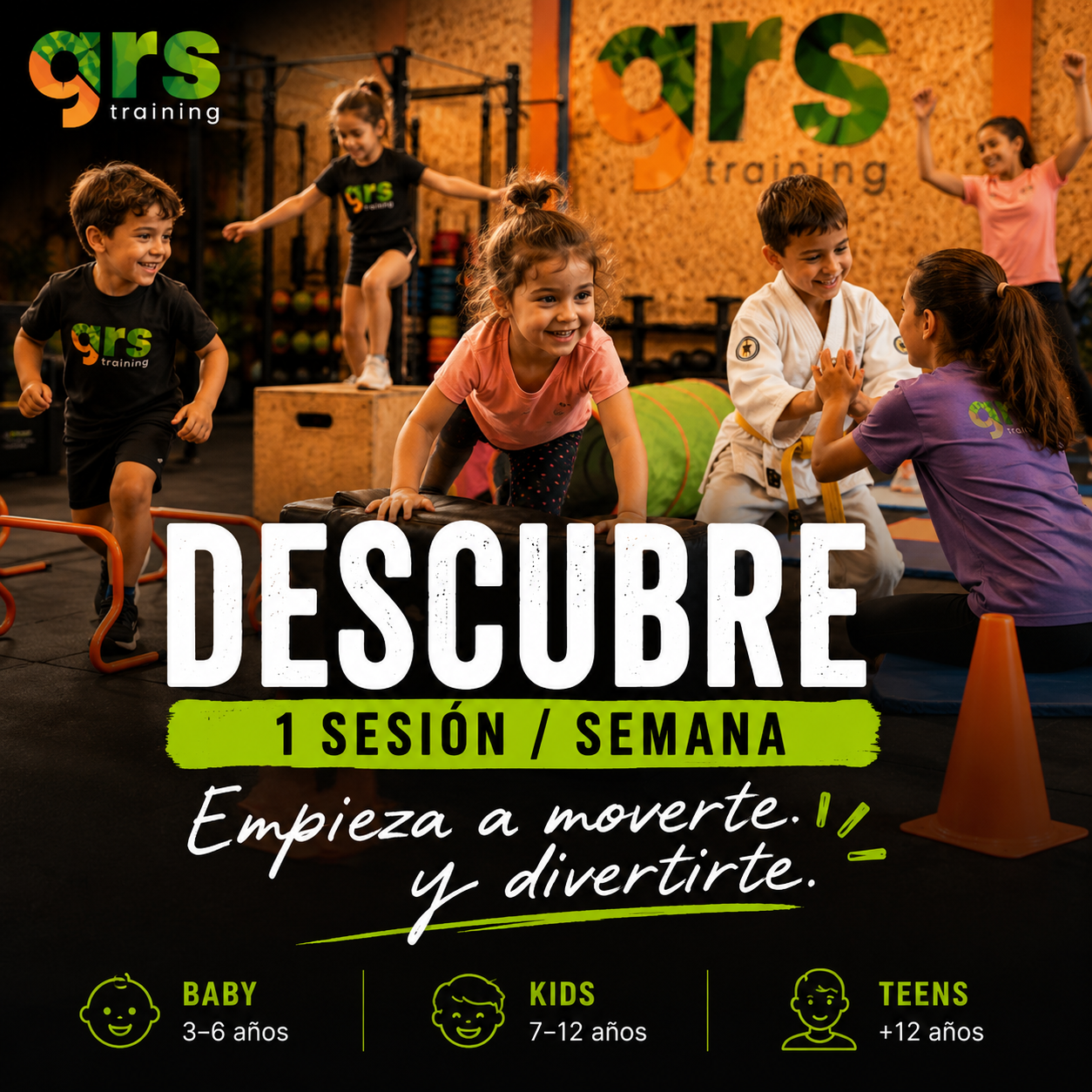 1 Sesión por semana junior