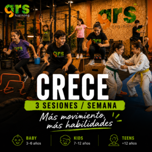 3 Sesiones por semana junior